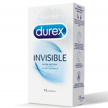 Durex Invisible Extra Sensibile - 12 Stuks
