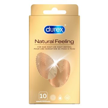 Durex Natural Feeling Latex Vrij 10 Stuks