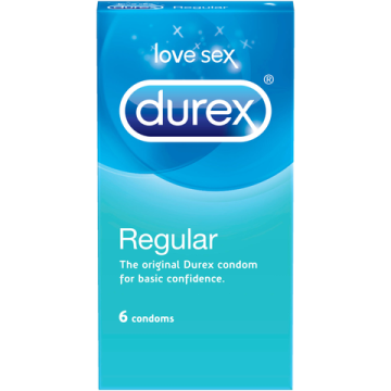 Durex Regular - 6 Stuks