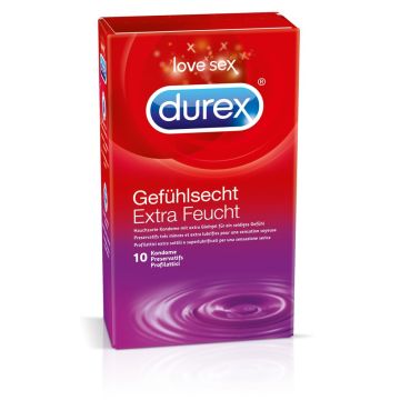 Durex Ultra Dun Extra Glijmiddel - 10 St