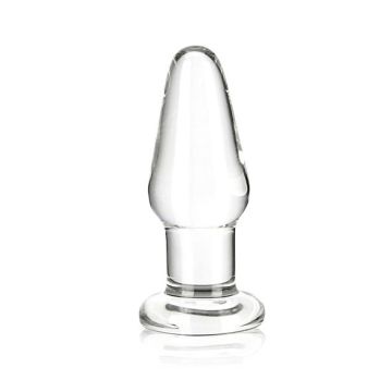 Klassieke Transparante en Glazen Buttplug