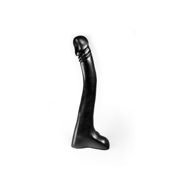 Dark Crystal Zwarte Dildo Lange Jan - 30 cm