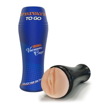 Masturbator Original Vacuüm Cup To Go - Vagina