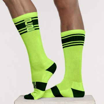 Code 22 Neon Sportsokken - Lime