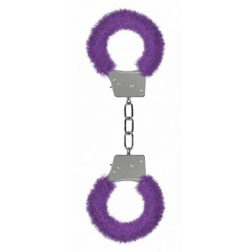 Beginners Handcuffs Furry Purple