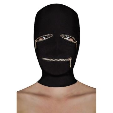 BDSM masker met ritsjes over de ogen en mond