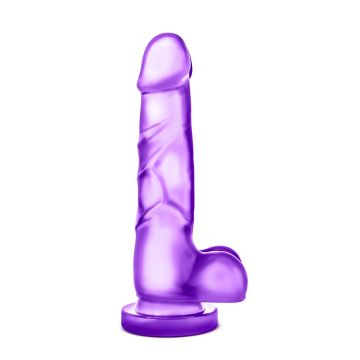 Paarse Dildo met Realistische Look