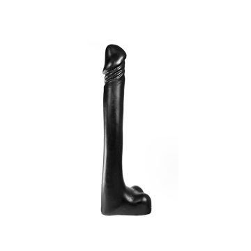 Dark Crystal Zwarte Dildo Extra Lang Pablo- 25 cm