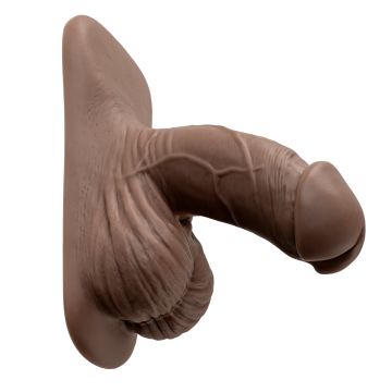 Realistische Dildo Packer Dark - 10 cm