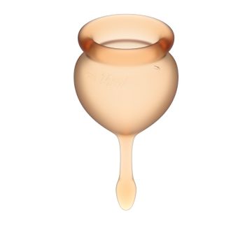 Satisfyer Feel Good Menstruatie Cup - Oranje