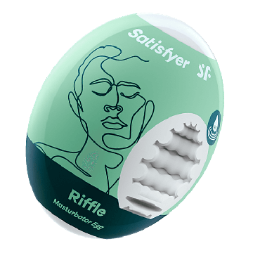 Satisfyer Masturbator Egg - Riffle