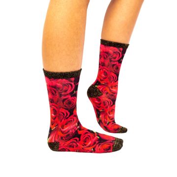 Sock My Roses of Love - Dames Sokken