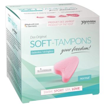 Soft Tampons zonder touwtje JOYdivision - 3 St