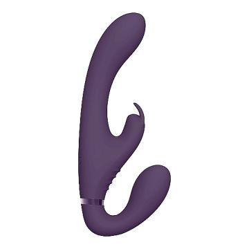 Strapless strap-on Vibrator Suki - Paars