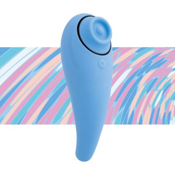 Tapping en Tickling Vibrator - Blauw