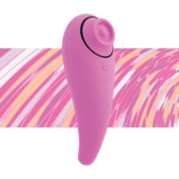 Tapping en Tickling Vibrator - Roze