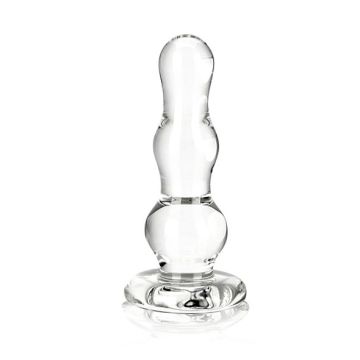 Transparante en Glazen Buttplug - 11 CM