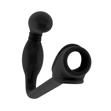 Zwarte Buttplug met Cockring - No2 SONO