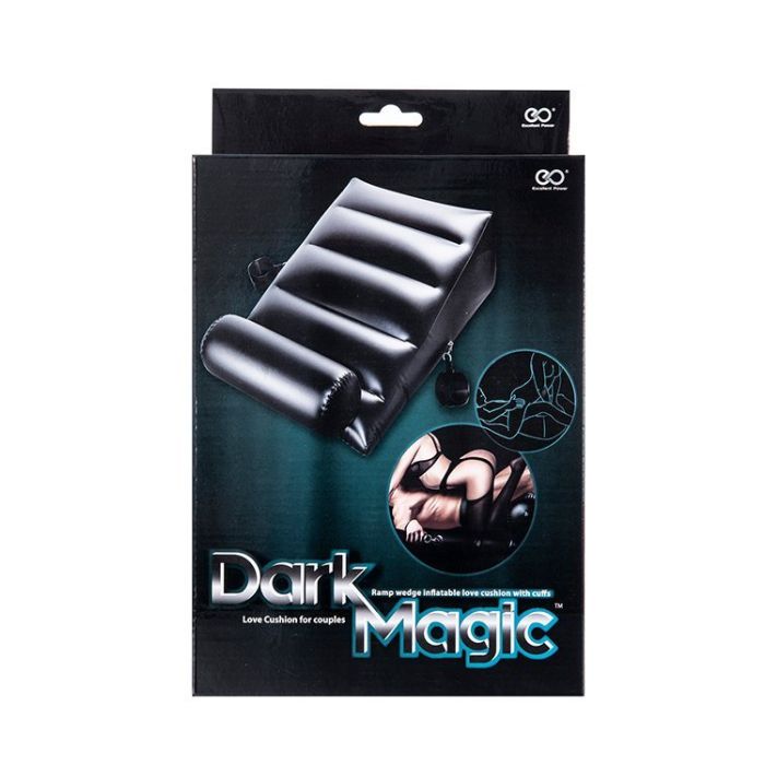 Opblaasbaar Liefdes Kussen met Handboeien - Zwart-160548-p.jpg