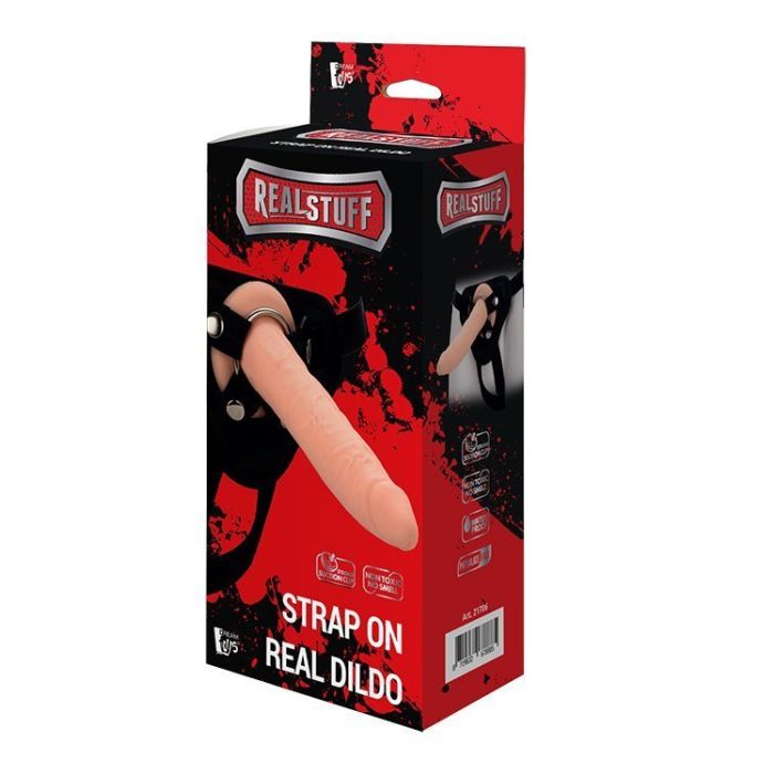 Strap-on met Realistische Dildo 20 cm - Huidskleur-21706-p.jpg