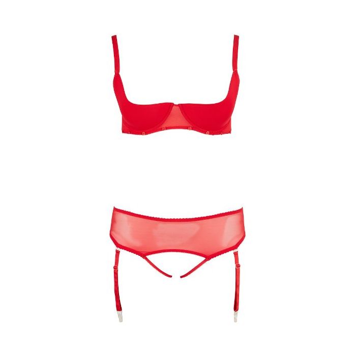 Rood Lingerie Setje met Voorgevormde Cups-22126333431-hollow-nor-c.jpg