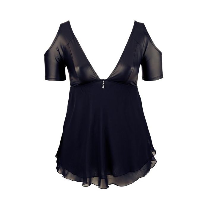 Cold Shoulder Top - Zwart-22511081041-hollow-nor-b.jpg