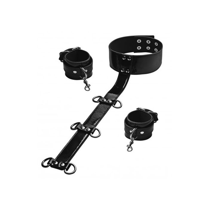 Leren Nek en Polsboeien Zwart - XR Brands-ae619-leren-nek-en-polsboeien-zwart-xr-brands-1.jpg