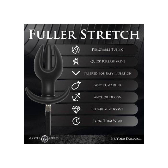 Zwarte Opblaasbare Siliconen Buttplug - XR Brands-ah220-zwarte-opblaasbare-siliconen-buttplug-xr-brands-12-1.jpg