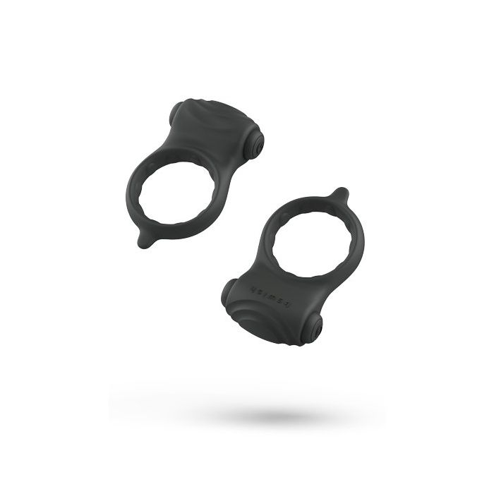 B Swish - Vibrerende Cockring Basic Wave - Zwart-b-swish-vibrerende-cockring-basic-wave-zwart-zijkant.jpg