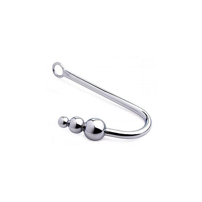 Beaded Anal Hook - Zilver-beaded-anal-hook-zilver.jpg