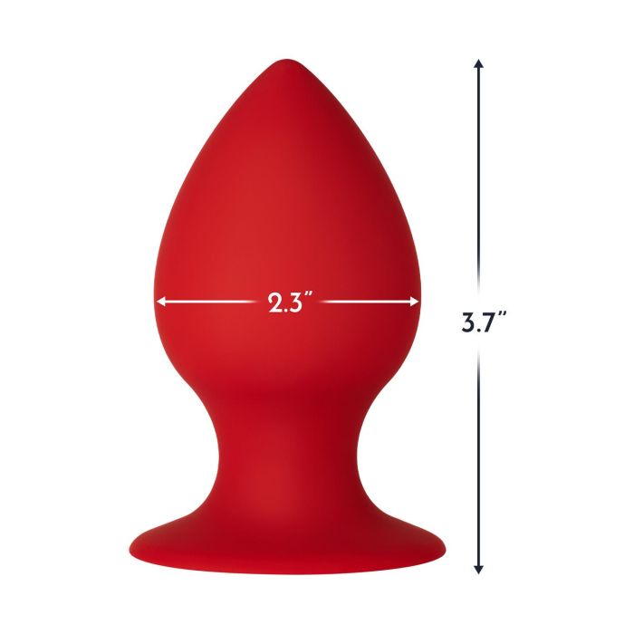 Buttplug F-98 Cone Medium - Rood
