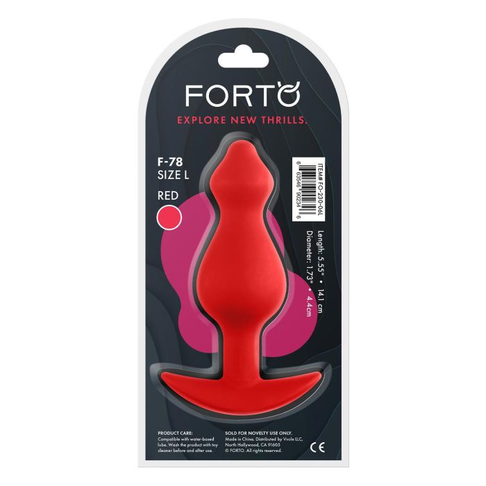 Buttplug Forto F-78 Large - Rood-buttplug-forto-f-78-rood-6.jpg