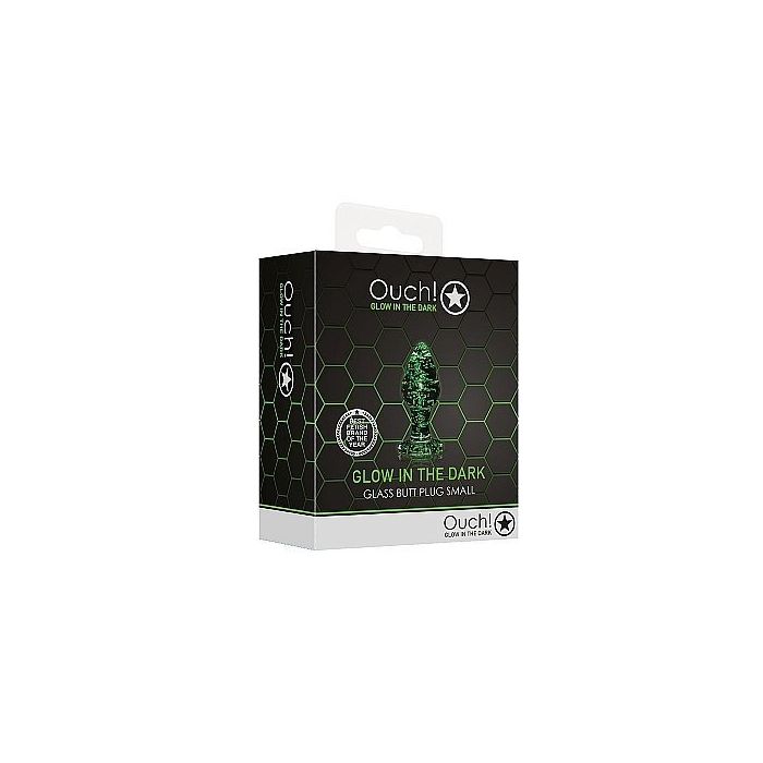 Buttplug Glow In The Dark Small - Clear-buttplug-glow-in-the-dark-small-clear-verpakking.jpg