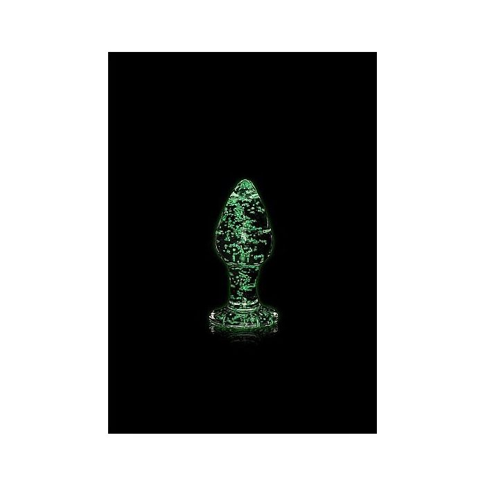 Buttplug Glow In The Dark Small - Clear-buttplug-glow-in-the-dark-small-clear.jpg