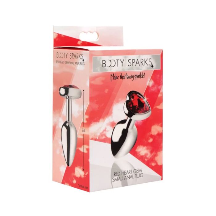 Buttplug Red Heart Gem Small - Rood-buttplug-red-heart-gem-small-rood-2.jpg