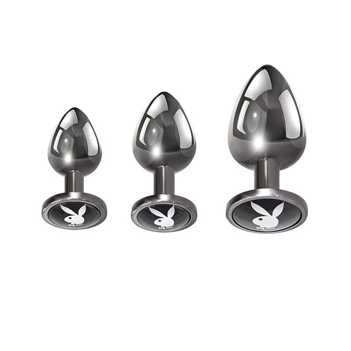 Buttplug Set Playboy Pleasure - Pleasure 3 Way-buttplug-set-playboy-pleasure-pleasure-3-way-2.jpg