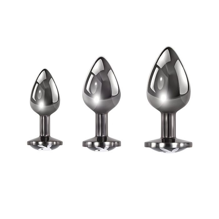 Buttplug Set Playboy Pleasure - Pleasure 3 Way-buttplug-set-playboy-pleasure-pleasure-3-way.jpg