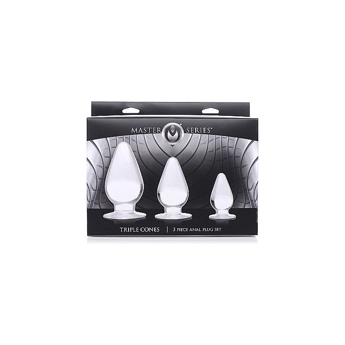 Buttplug set Triple Cones 3 stuks-buttplug-set-triple-cones-3-stuks-2.jpg
