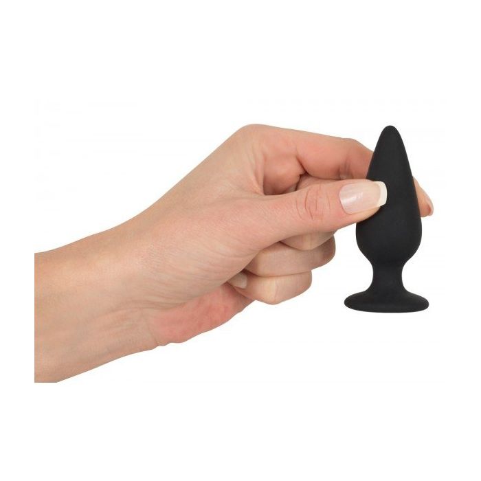 Klassieke Siliconen Buttplug - Black Velvets-S-buttplug1-black-velvets-small-vb_1.jpg