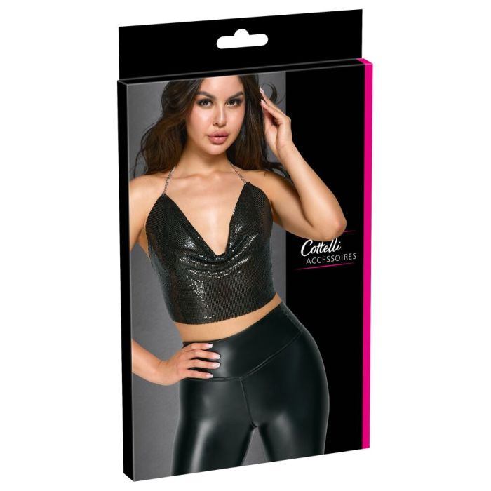 Cottelli Backless Crop Top - Zwart-cottelli-backless-crop-top-zwart-2.jpg