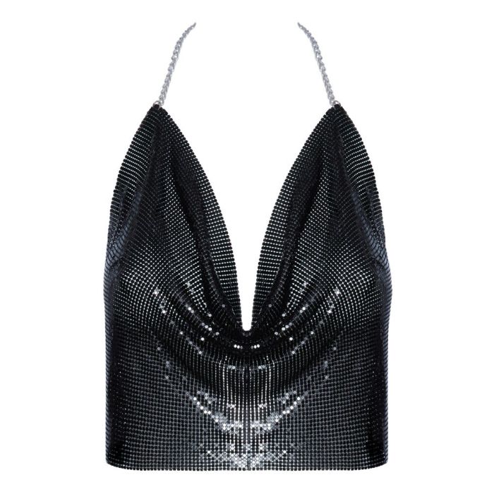 Cottelli Backless Crop Top - Zwart-cottelli-backless-crop-top-zwart-6.jpg