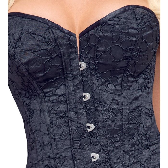 Cottelli Strapless Korset - Matzwart-cottelli-strapless-korset-matzwart-4.jpg