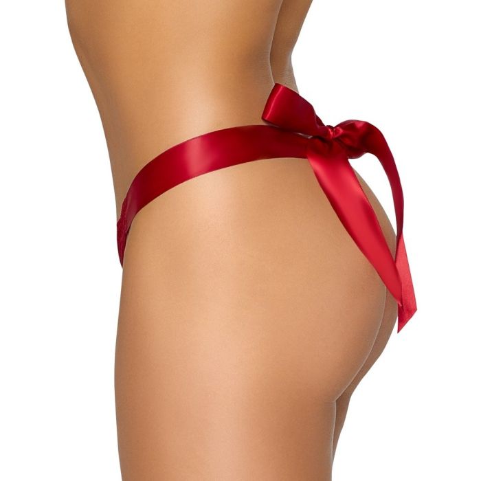 Cottelli String met Strik - Rood-cottelli-string-met-strik-rood-2.jpg