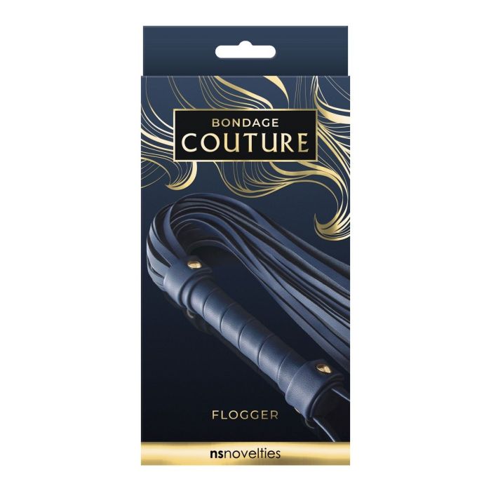 Flogger Bondage Couture - Blauw*
