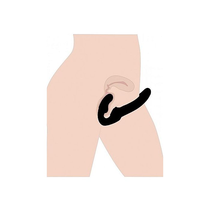 G-spot Strapless Voorbinddildo - Zwart-g-spot-strapless-voorbinddildo-zwart-vb2.jpg