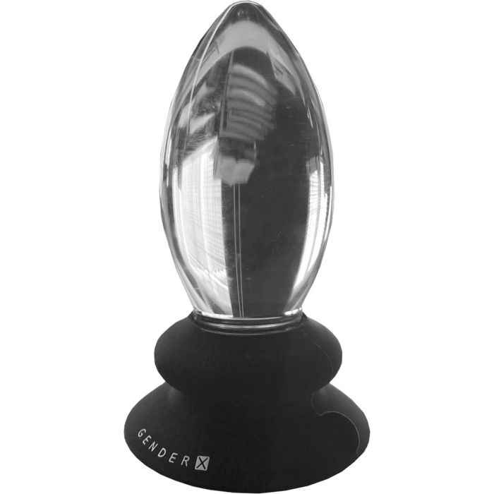 GenderX -Glazen Buttplug met Zuignap-glazen-buttplug-2.jpg