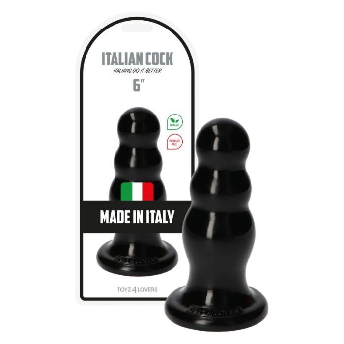 Golvende Buttplug Italian Cock - 15 CM-golvende-buttplug-italian-cock-15-cm-naast-doos.jpg