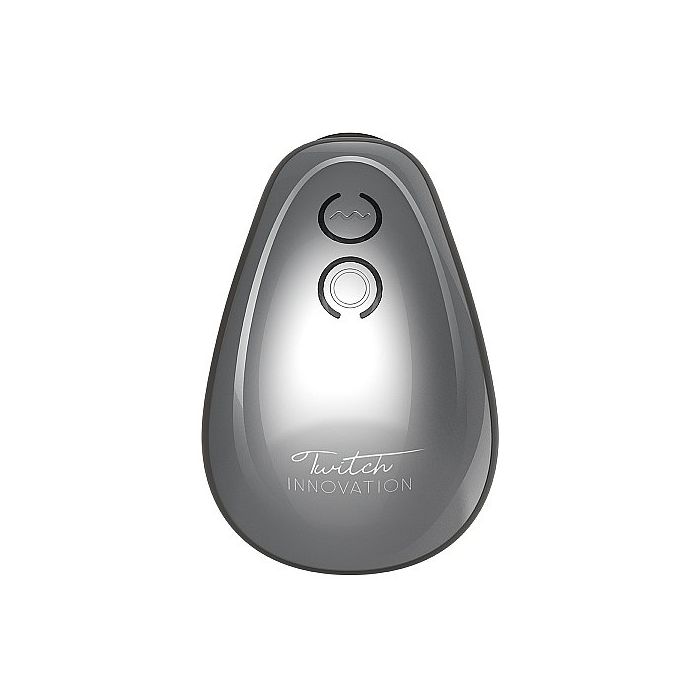 Handsfree Zuigende en Vibrerende Stimulator Toy - Zilver-handsfree-zuigende-en-vibrerende-stimulator-toy-zilver-boven.jpg