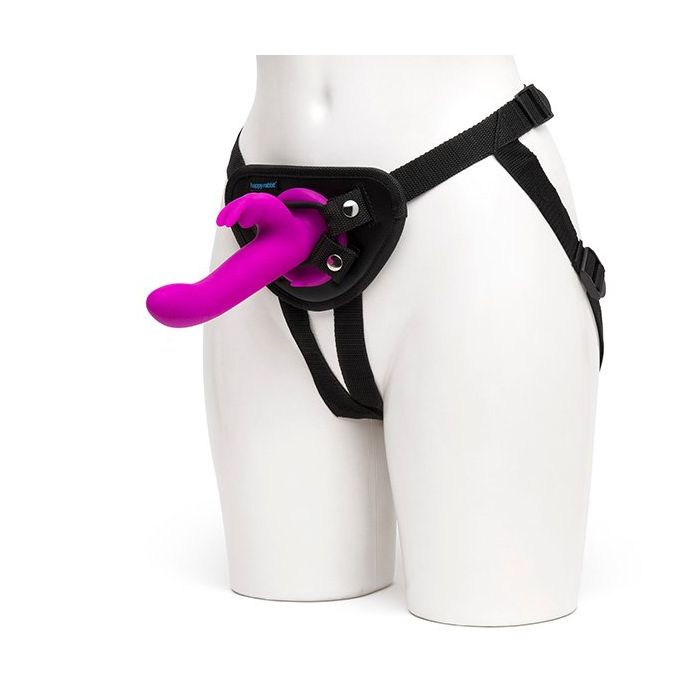 Happy Rabbit - Vibrating Strap-On Harness Set Paars-happy-rabbit-vibrating-strap-on-harness-set-paars.jpg