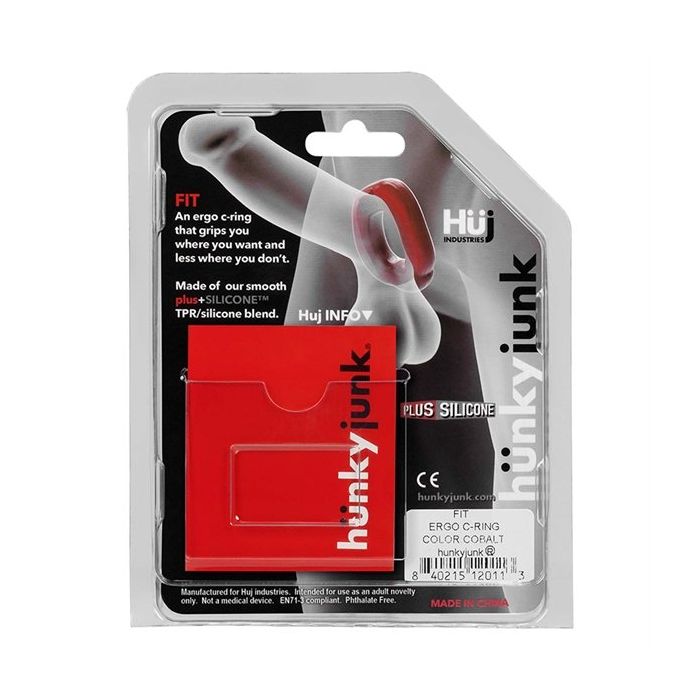 Hünkyjunk Fit Ergo Shaped Cockring - Zwart-hunkyjunk-fit-ergo-shaped-cockring-zwart-achterkant.jpg